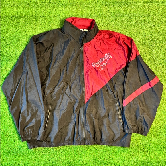 90s Reebok Windbreaker Jacket - Picture 1 of 5